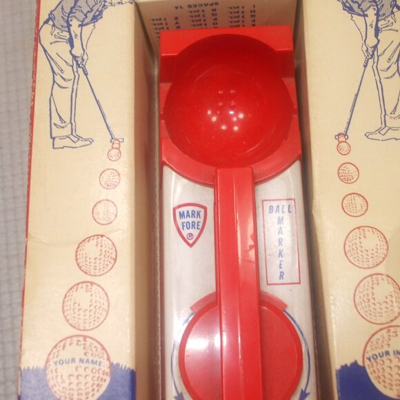 Mark Fore Golf Ball Monogrammer Model 500 Ink Marker Golfing 1966 Vintage Old - Picture 3 of 9